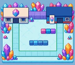 Mapa do Cristal War