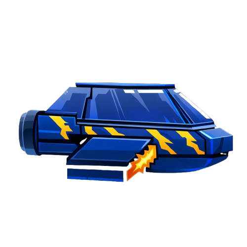 Nave Sylvarion (⚡ Eletricidade) em pixel